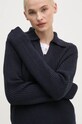 Joop! pulover de lână groase bleumarin 30043659