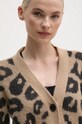 Joop! kardigan wełniany beżowy 30043672