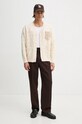 Clothing Filling Pieces cotton cardigan 83016989936 beige