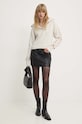 Шерстяной свитер IRO WP12ALESSIA бежевый AW24
