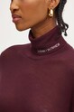 Elisabetta Franchi maglione in lana MK25S47E2 granata