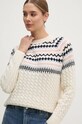 Вовняний светр Barbour бежевий LKN1552