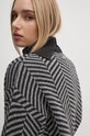 Barbour pulover de lana gri LKN1541