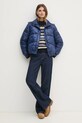Светр з домішкою вовни Barbour LKN1557 темно-синій AW24