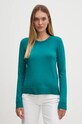 Свитер Sisley зелёный 17Q3M100F