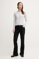 Sisley cardigan 17Q3M5203 gri SS25