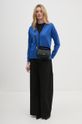 Sisley kardigan 17Q3M6024 niebieski AW24