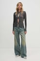 Sisley sweter 1034M500L szary AW24