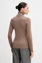 Odzież Sisley sweter z domieszką wełny 102HM2174 brązowy