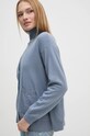 Sisley kardigan z domieszką kaszmiru niebieski 102HM601Z