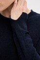 Sisley sweter 102HM100F granatowy