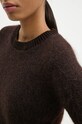 Samsoe Samsoe pulover de lana JEANNE F23300142 maro