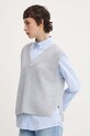Abercrombie & Fitch kamizelka pozostałe niebieski KI150.4248.112