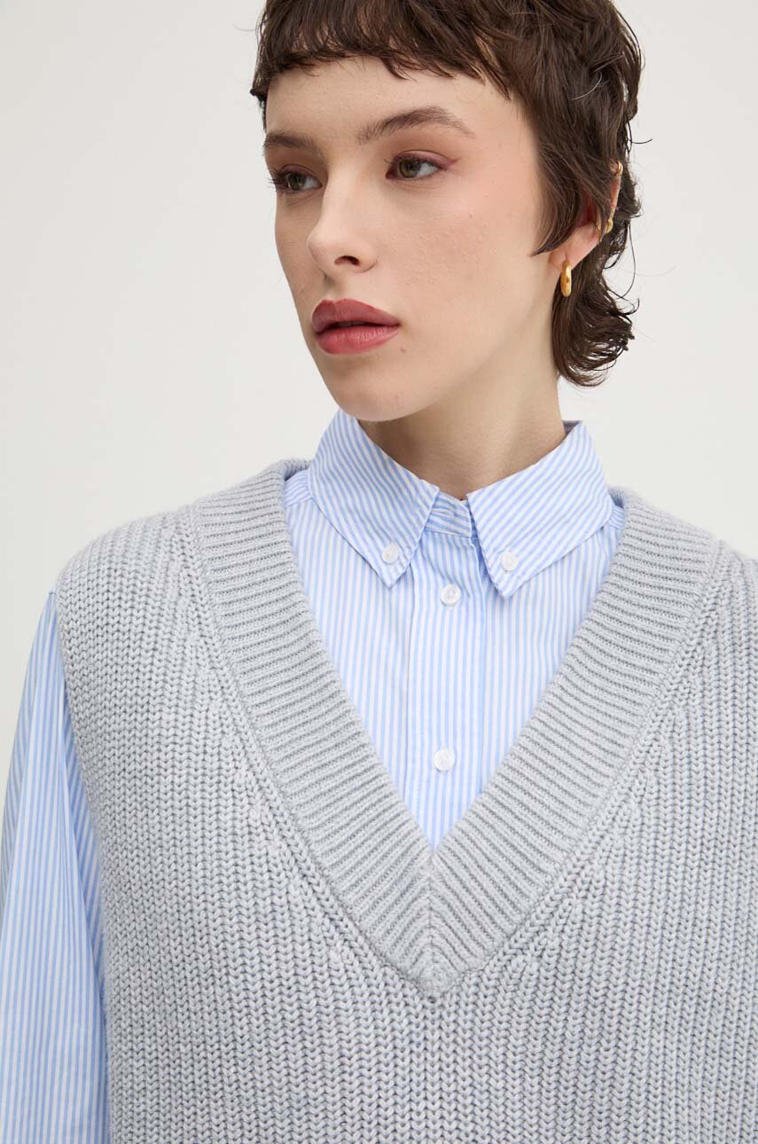 Abercrombie & Fitch kamizelka niebieski KI150.4248.112