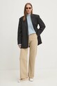 Abercrombie & Fitch sweter z domieszką wełny KI150.4260.200 niebieski AW24