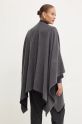 Odzież Lanvin poncho wełniane 6LPONC.U7796 szary