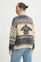 Îmbrăcăminte Superdry pulover din amestec de lână W6110560A.B9P bej