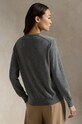 Vlnený sveter Polo Ralph Lauren 211956230 sivá AW24