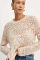 Twinset maglione in lana arancione 242TP3690