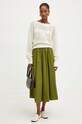 Twinset pulover de lana 242TP3231 bej AW24
