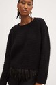 Twinset pulover negru 242TP3251