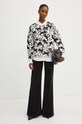 Светр з домішкою вовни Twinset 242TP3400 бежевий AW24