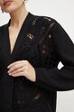 Vuneni kardigan Twinset 242TP3475 crna
