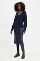 Twinset pulover de lana 242TP3716 bleumarin AW24