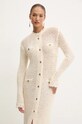 Twinset cardigan din amestec de lana 242TP3772 bej AW24
