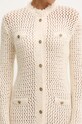 Twinset cardigan din amestec de lana 242TP3772 bej