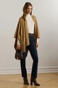 Ruházat Lauren Ralph Lauren poncsó gyapjú keverékből 454960146 bézs