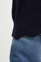 Twinset sweter wełniany 242TT3321 granatowy