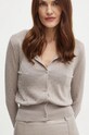 Marella cardigan din lana bej 2423346045200