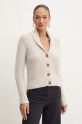 Marella cardigan con aggiunta di lana beige 2423346065200