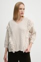 Marella pulover de lână bej 2423366035200