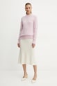 Vlněný svetr Marella 2423366092200 růžová AW24