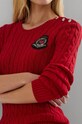 Odjeća Pamučni pulover Lauren Ralph Lauren 200955434 crvena