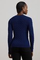 Bavlněný svetr Lauren Ralph Lauren 200955434 námořnická modř AW24