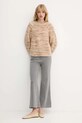 BOSS Orange sweter wełniany 50527837 beżowy AW25