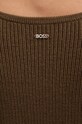 Шерстяной свитер BOSS 50523738 коричневый