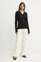 Вовняний кардиган MAX&Co. 2426346013200 чорний AW24