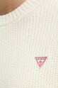 Guess Jeans sweter bawełniany W4BR08.Z3HM1 beżowy