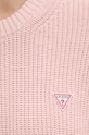 Bavlněný svetr Guess Jeans W4BR08.Z3HM1 růžová