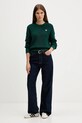 Guess Jeans sweter bawełniany W4BR08.Z3HM1 zielony NC25
