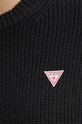 Guess Jeans pulover de bumbac W4BR08.Z3HM1 negru