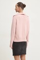 Odzież Guess Jeans sweter bawełniany W4BR14.Z3HM1 różowy