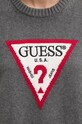 Хлопковый свитер Guess Jeans W4BR12.Z3HM1 серый