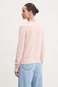 Odzież Guess Jeans sweter bawełniany W4BR10.Z3HM1 różowy
