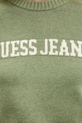 Guess Jeans sweter bawełniany W4BR10.Z3HM1 zielony