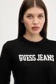 Bavlněný svetr Guess Jeans černá W4BR10.Z3HM1